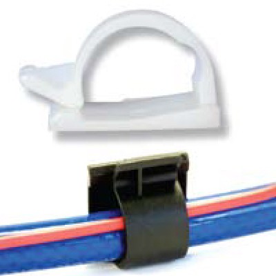 Suport adeziv cablu mic
